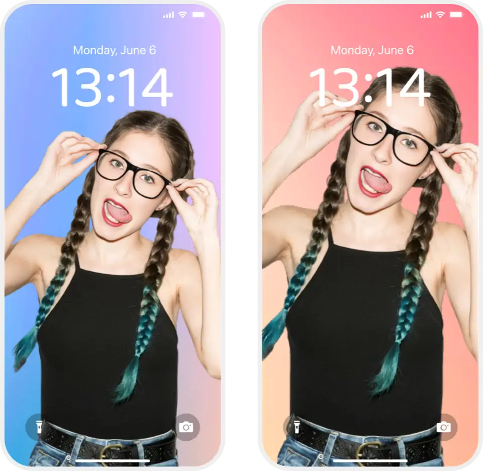 Generación de fondo de pantalla de teléfono móvil