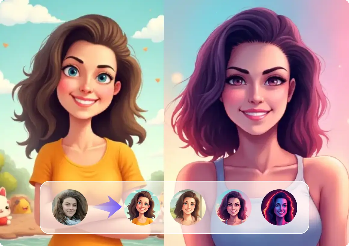 generador de retratos de inteligencia artificial gratuito