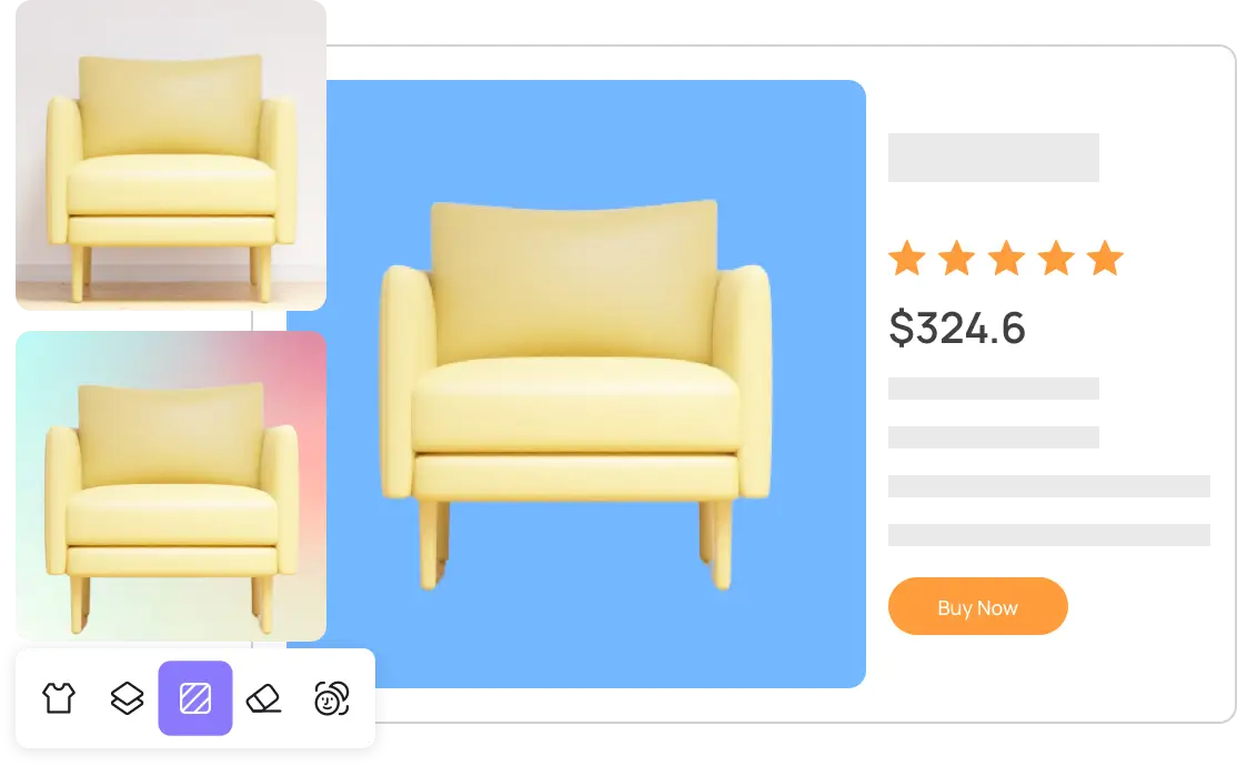 blue background editor