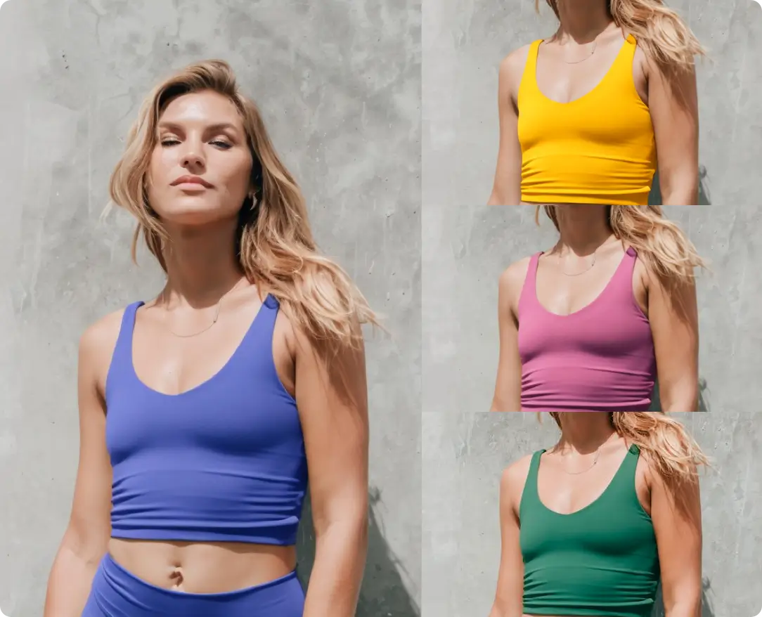AI Recolor Image cambia il colore di vestiti e prodotti iFoto
