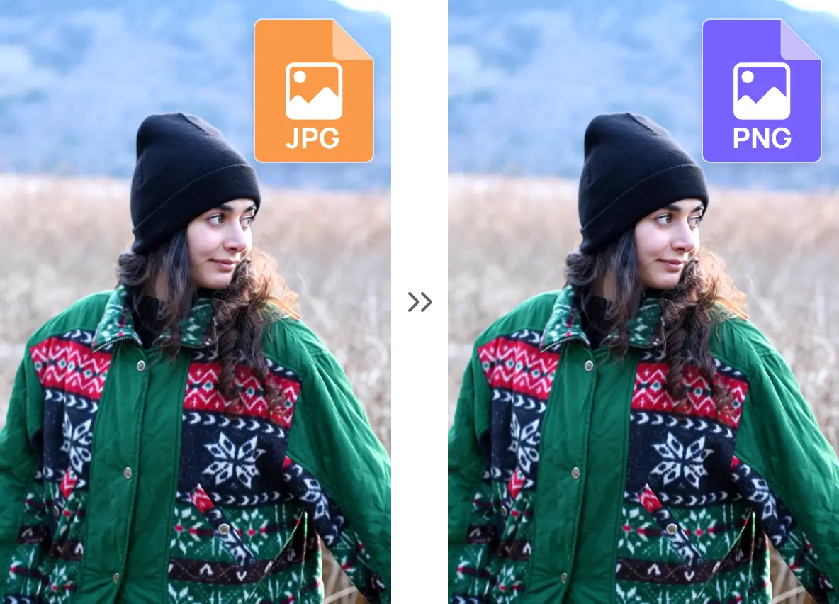 JPGからPNG