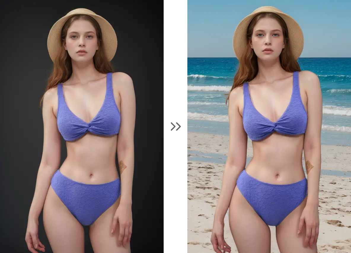 plus size lingerie model