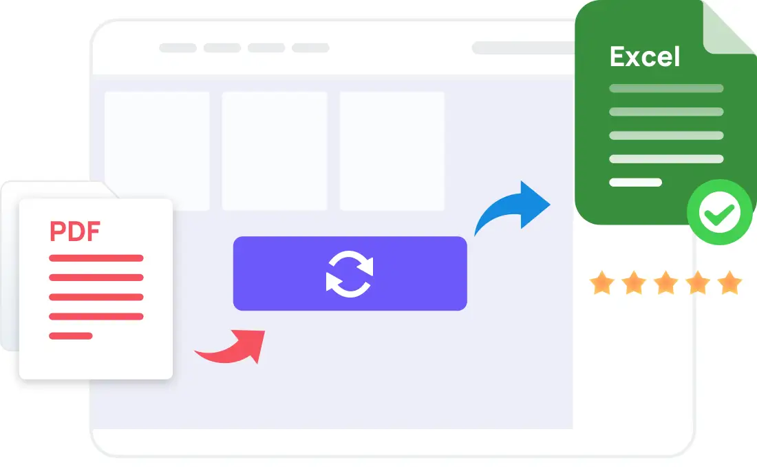 PDF から Excel へ