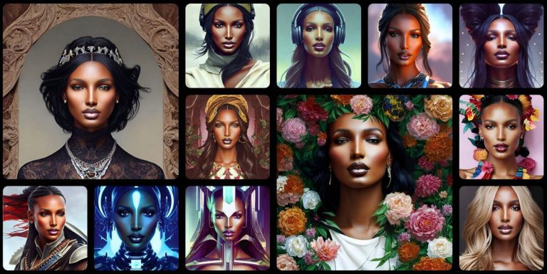 Gerador de avatar AI para retratar seu eu único online