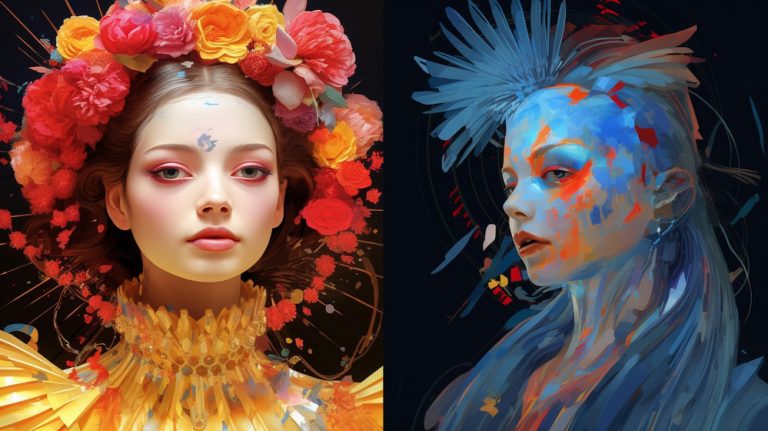 Gerador de arte de IA
