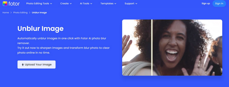 L'app AI per migliorare le immagini sfocate di Fotor