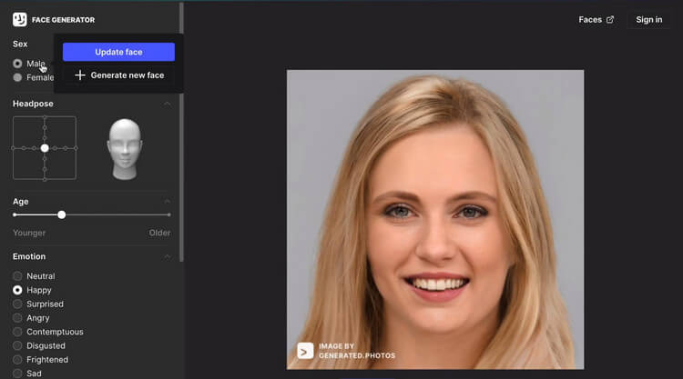 Face Generator