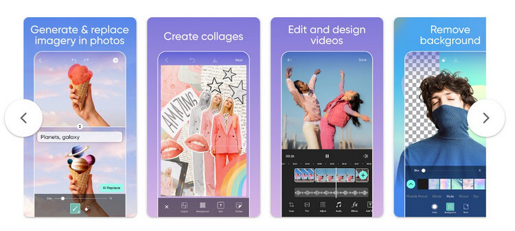 Picsart AI-Porträts