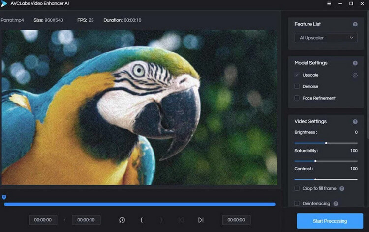 AVCLabs Video Enhance AI