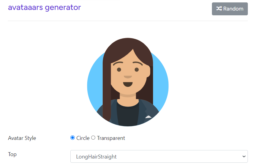 Генератор AI PFP Avataaars