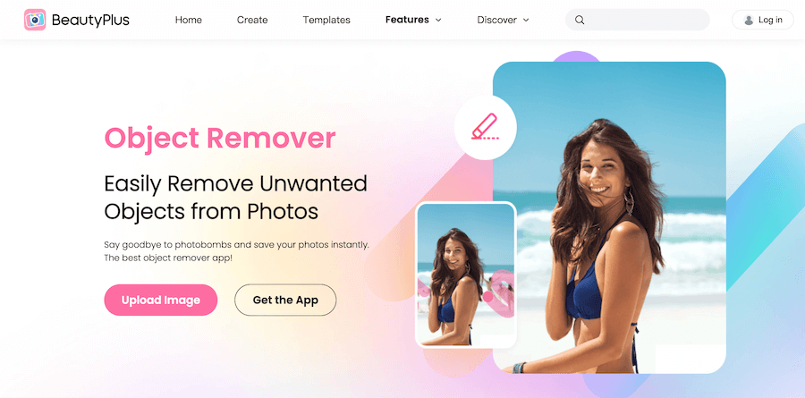 Eliminador de objetos BeautyPlus