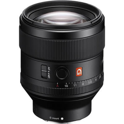 Lente Sony FE 85mm F1.4 GM (G Master) con montura E