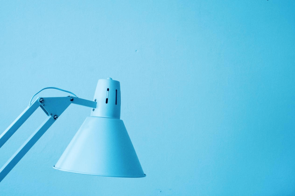 Design degli interni blu