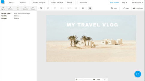 Альтернативы Canva — Snappa