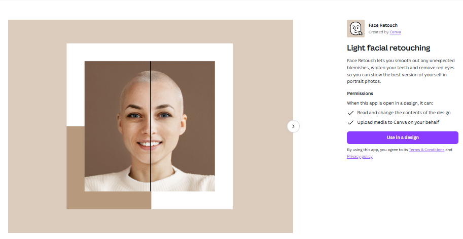 Canva Face Analysis
