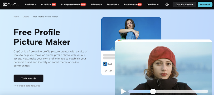 Capcut Profile Picture Maker