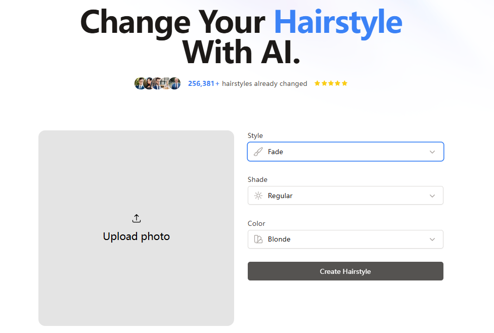 Change Hairstyle AI for Men