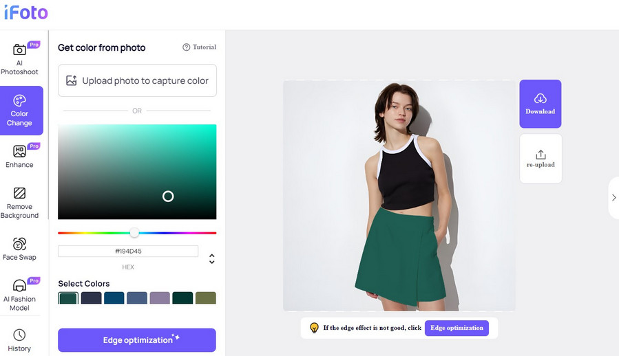 color changing skirts