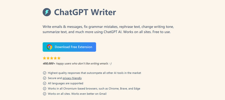 ЧатGPTWriter 