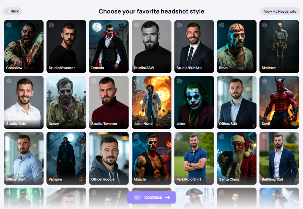 Choose Your Profile Style