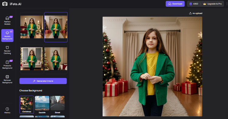 Selecciona fondos navideños en iFoto