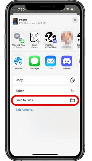 Come convertire JPG in PDF su iPhone