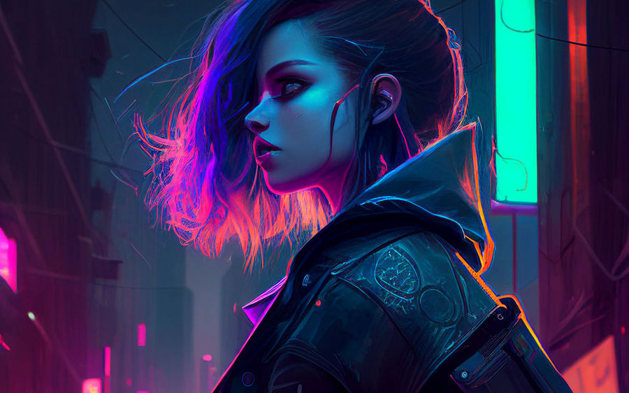 ai abiti cyberpunk