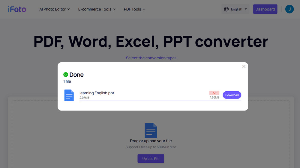 Download the Converted PDF