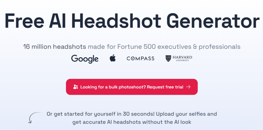 Generatore di foto Linkedin Dreamwave AI