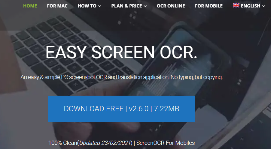 Easy Screen OCR Screenshot Translator