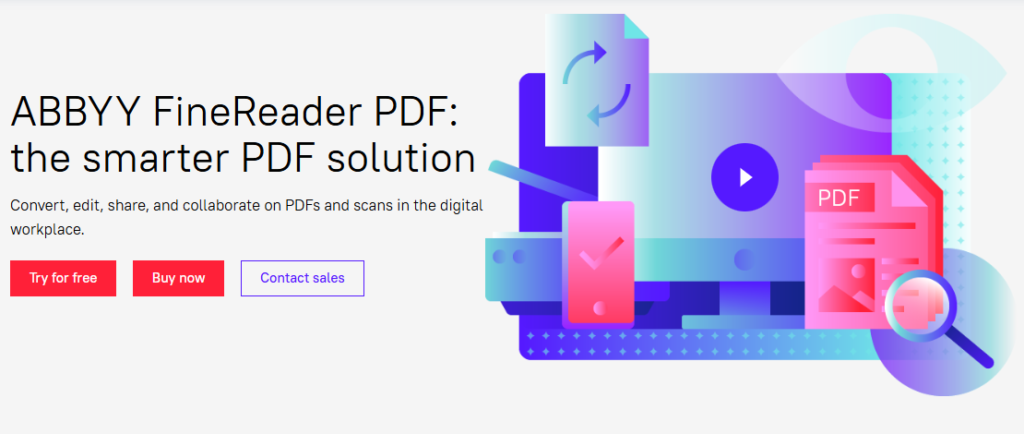 FineReader PDF Image to Text
