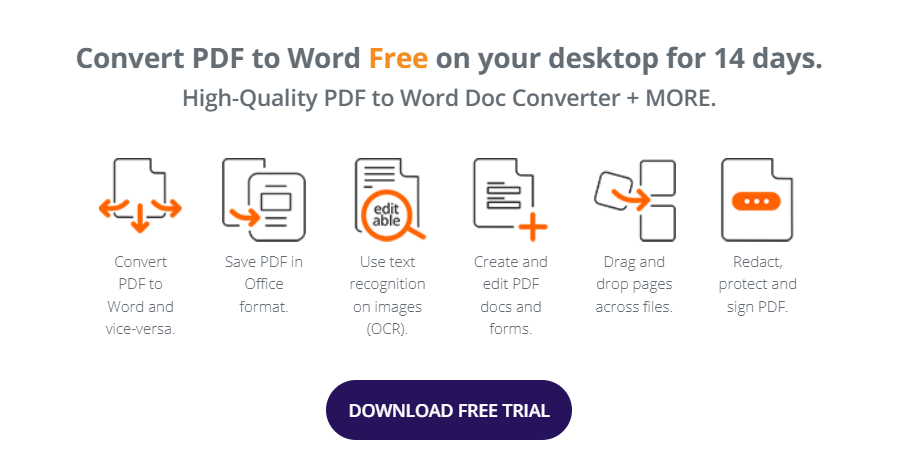 Foxit PDF to Word Converter