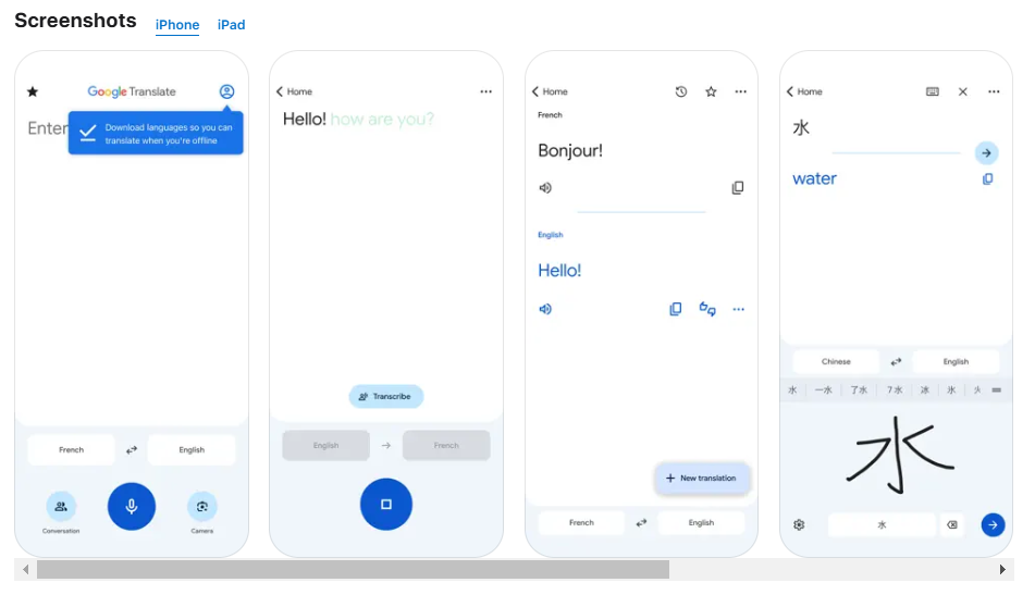 Переводчик изображений Google онлайн