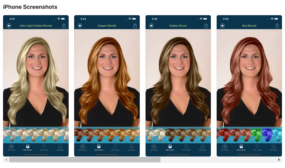 Hair Color Studio App
