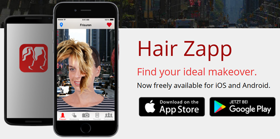 Hair Zapp App for Men