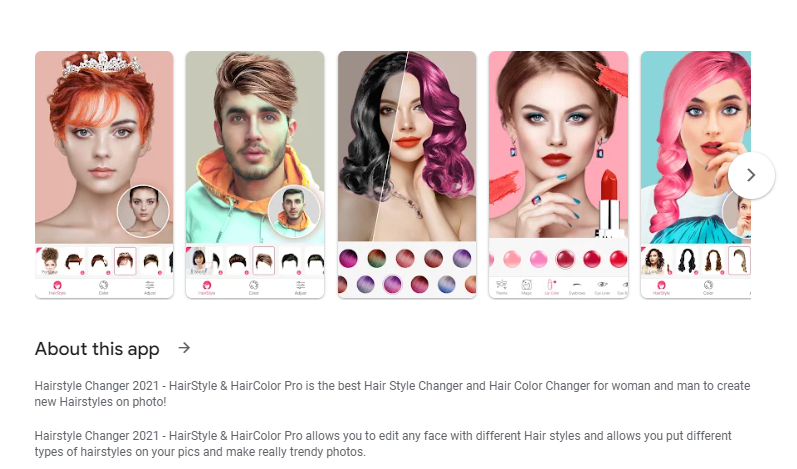 Hairstyle Changer
