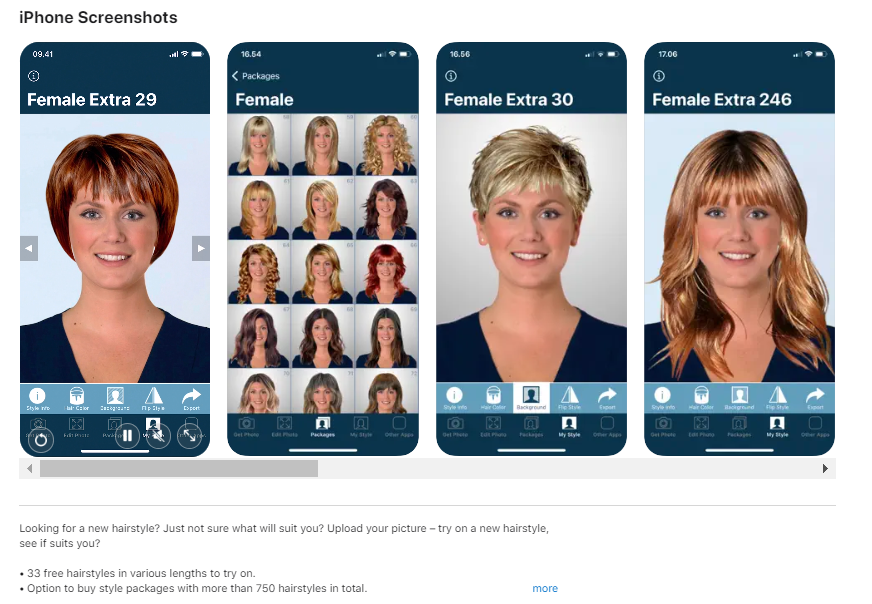 Hairstyle Try On