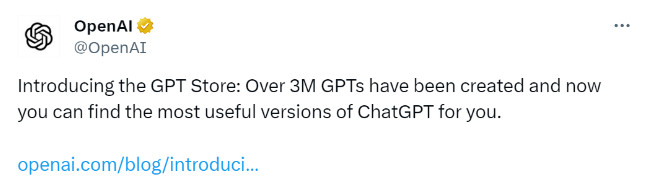 3 millions de GPT