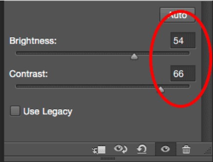 Adjusting Brightness and Contrast photoshop