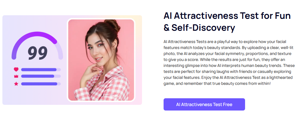 iFoto AI आकर्षण परीक्षण