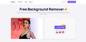 Eliminador de fondo gratuito de iFoto