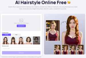 iFoto AI Hairstyle Simulator