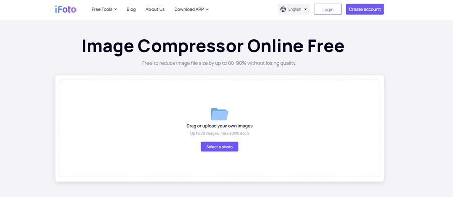 iFoto AI Image Compressor
