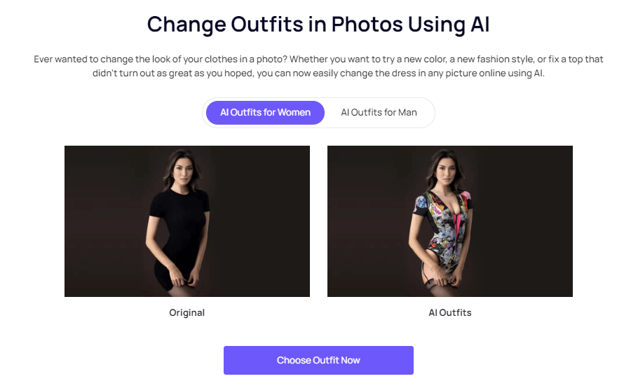 iFoto AI 衣装チェンジャー