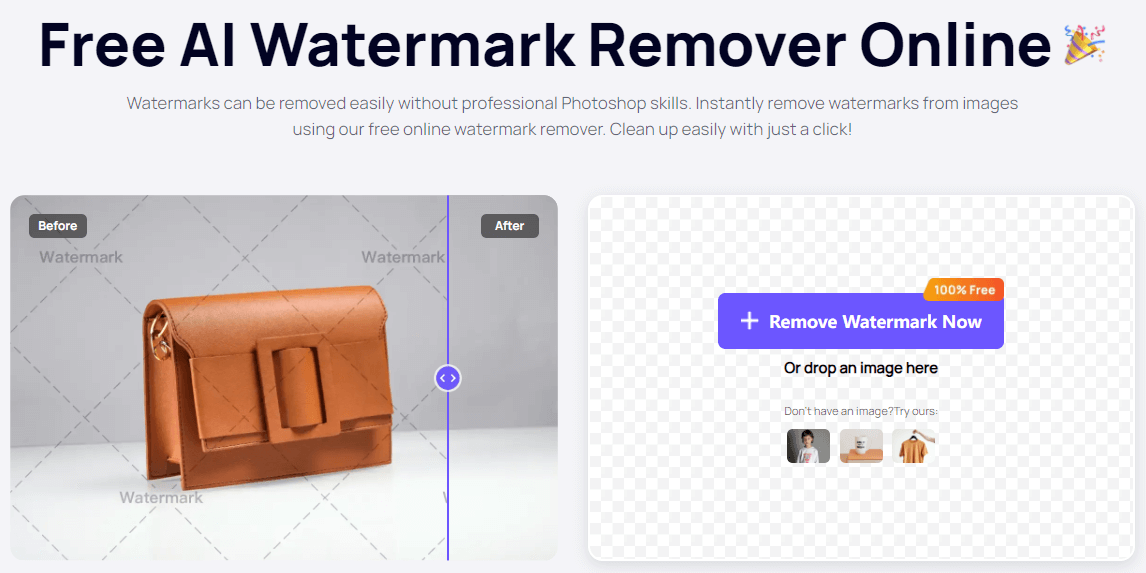 iFoto AI Watermark Remover
