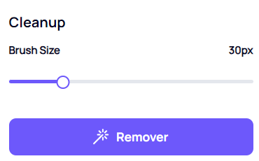 iFoto Brush Size