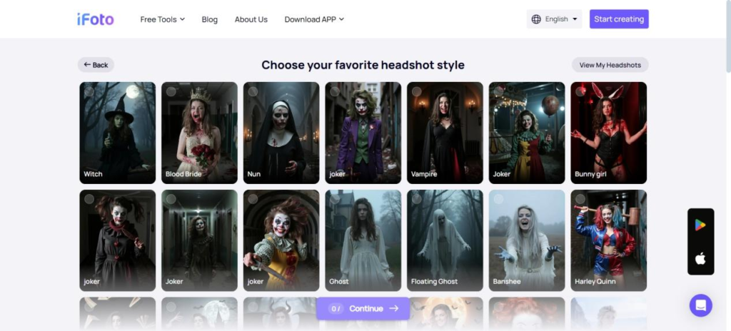 Create Instagram Profile Images with iFoto