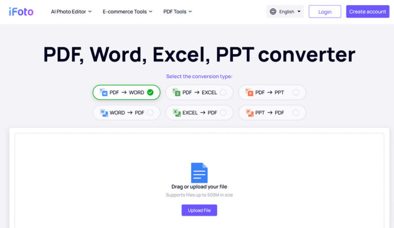 Convertisseur de documents iFoto