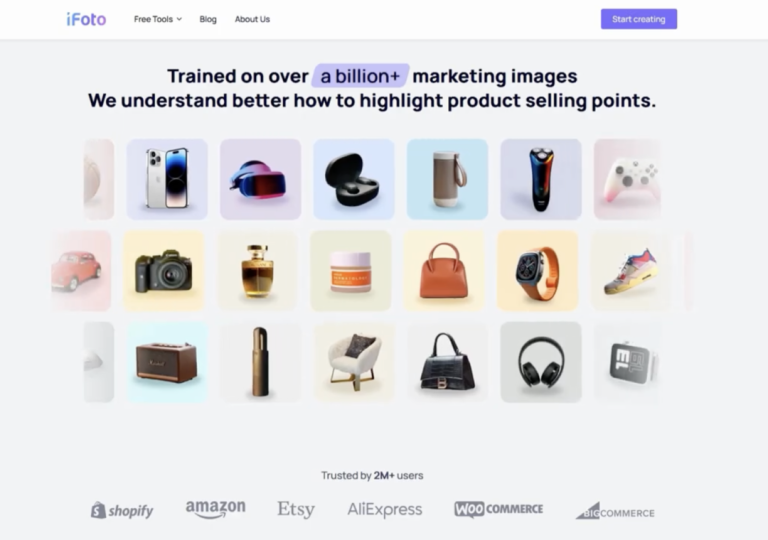 Elevate il vostro commercio elettronico con il nostro editor di foto AI