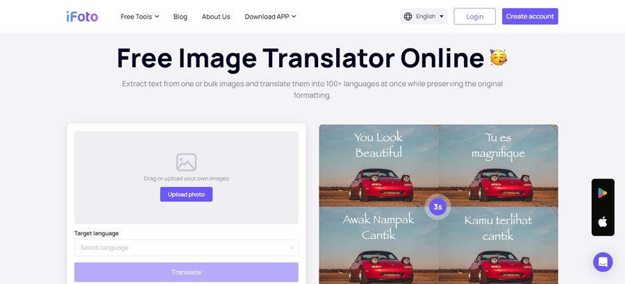 iFoto Image Translator